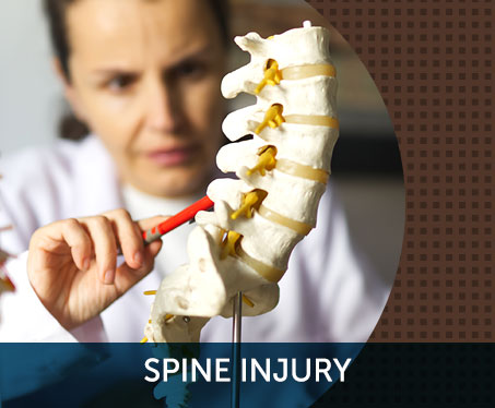 spine injury from accident or car crash